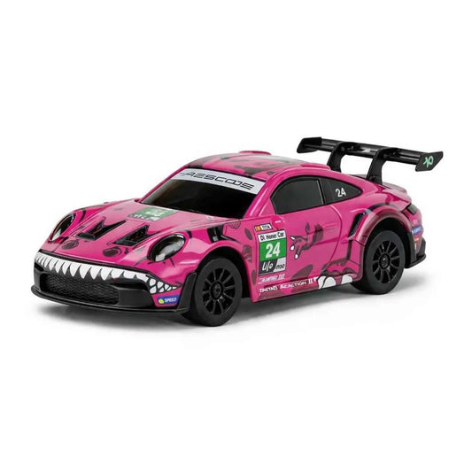 HStar 1:43 Roxy Porsche 911 GT3 R Micro Drift RC Car | Metal Alloy 4WD