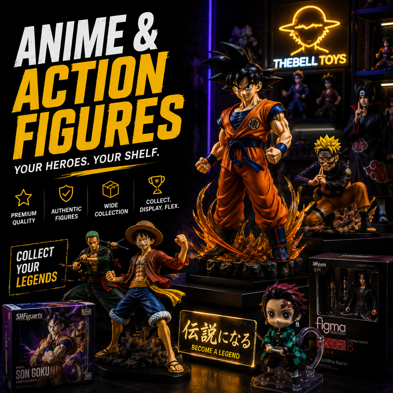 Anime & Action Figures