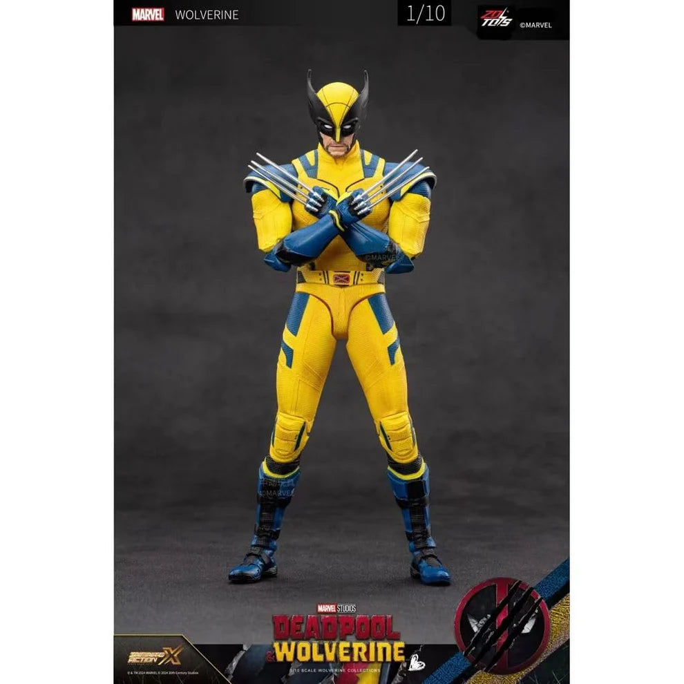 ZD Toys Marvel Wolverine Action Figure (7-Inch, 1:10 Scale)