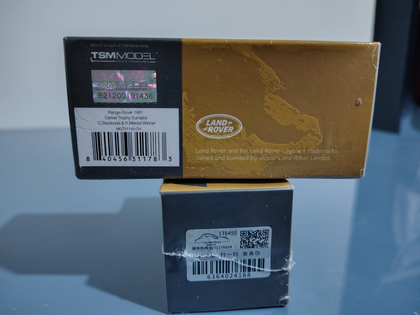 Mini GT Range Rover 1981 Camel Trophy Sumatra Winner | 1:64 Premium Diecast