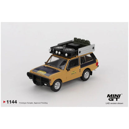 Mini GT Range Rover 1981 Camel Trophy Sumatra Winner | 1:64 Premium Diecast