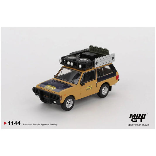 Mini GT Range Rover 1981 Camel Trophy Sumatra Winner | 1:64 Premium Diecast