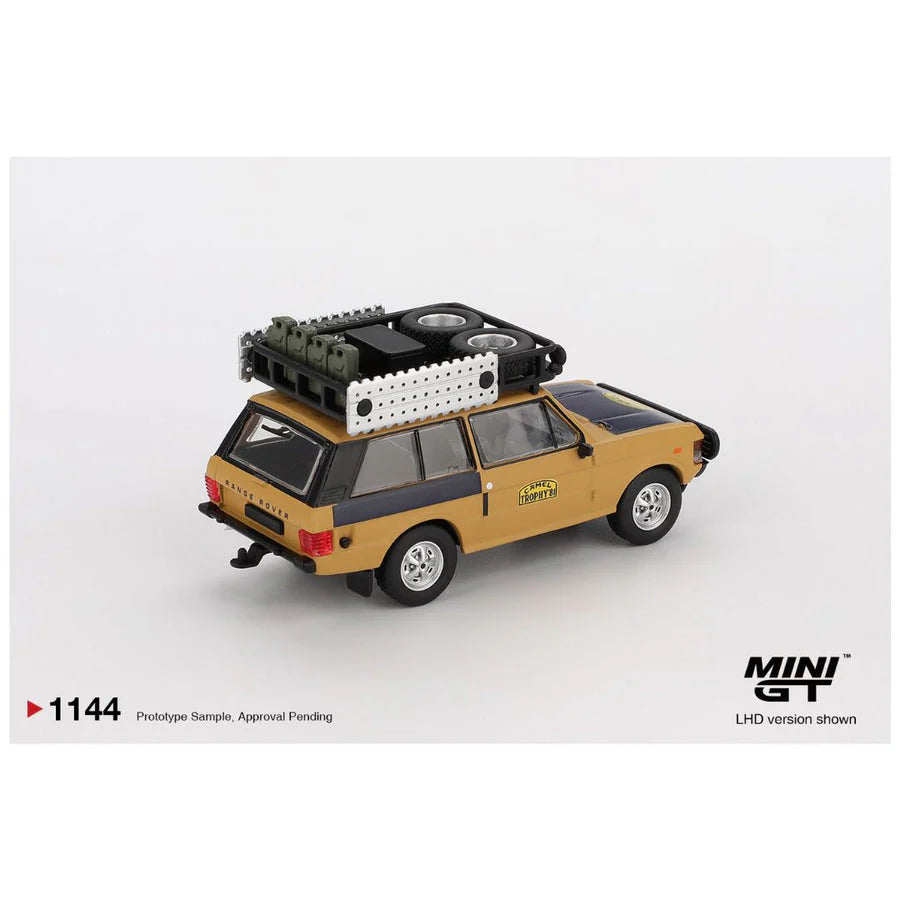 Mini GT Range Rover 1981 Camel Trophy Sumatra Winner | 1:64 Premium Diecast