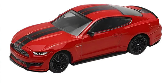CCA 1:64 Ford Mustang Shelby GT350 | Premium Metal Chassis Diecast (Red)